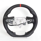 Full Leather Steering Wheel for GMC Sierra 1500 AT4, Denali, 2500HD & 3500HD 2019–2025 with Paddle Shifter Cutouts