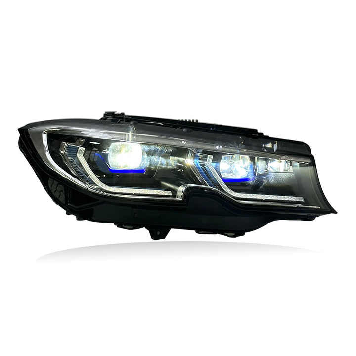 Laser Triple-Color LED Headlights for BMW 3 Series G20/G28 & M3 G80 2019-2022