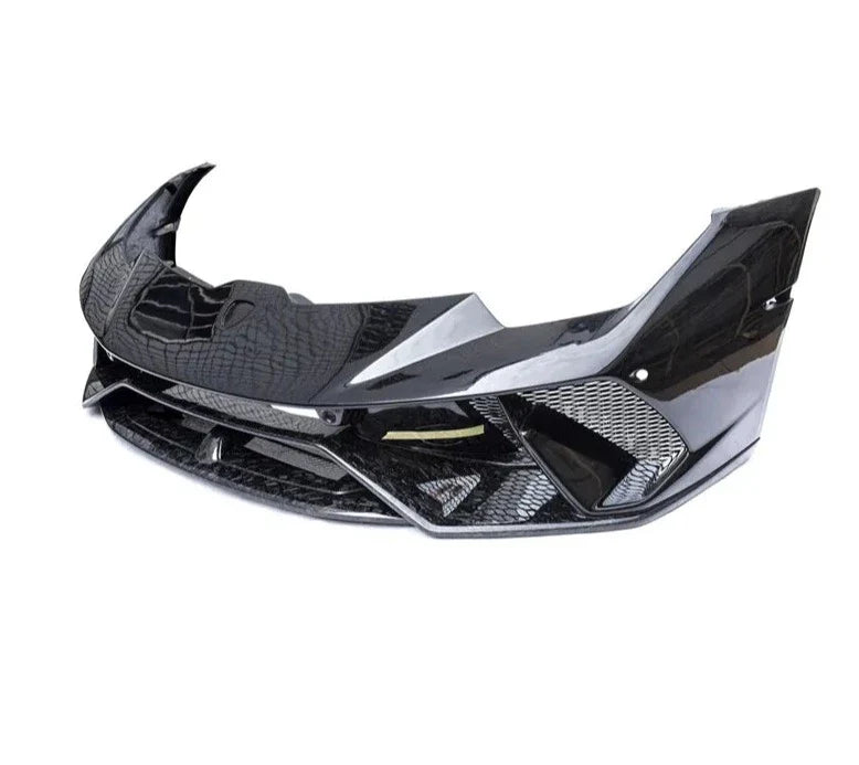 Performante Style Partial Forged Carbon Fiber Front Bumper - Lamborghini Huracan