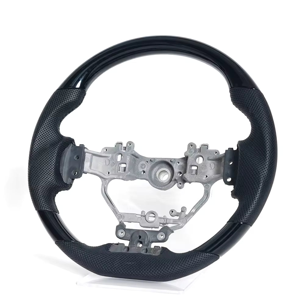 Carbon Fiber Steering Wheel for Lexus IS 2013-2025 & RC F NX300 2015-2020 Red Leather