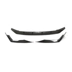 Audi RS6 C8 Avant Wagon Pre-Preg Dry Carbon Fiber Front Bumper Lip Spoiler 2019 - 2021