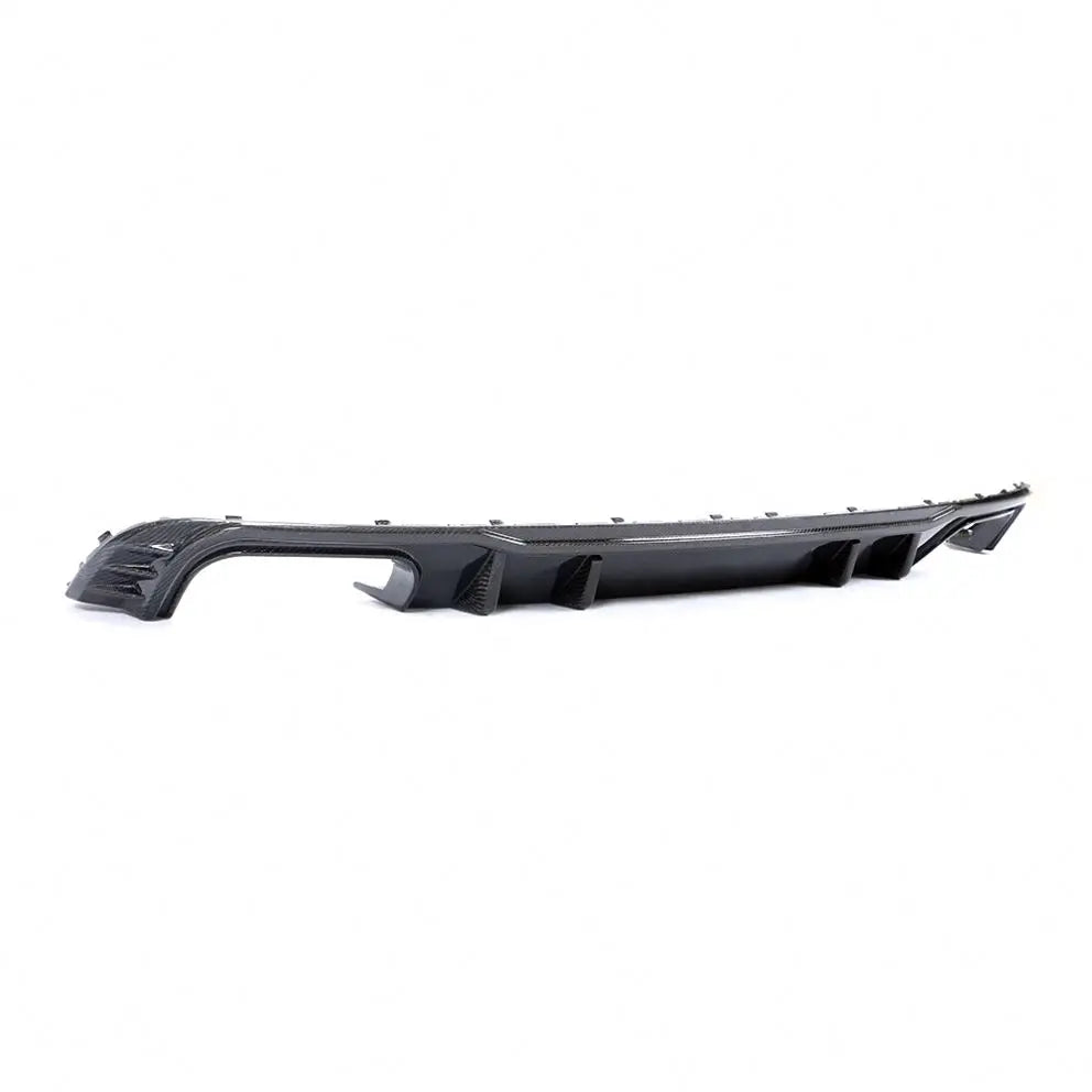Audi A4 B9 S-Line / S4 B9 Sedan Carbon Fiber Sport Rear Bumper Lip 2017 - 2019