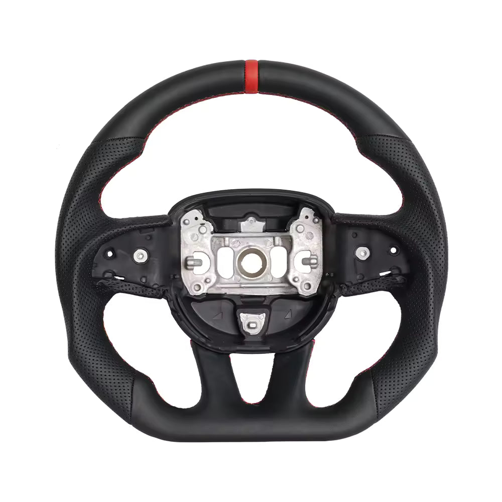 Leather Steering Wheel for Dodge Charger Challenger 2015-2025 Heated