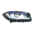 Dual Color LED Headlights Assembly for BMW 5 Series F10/F18