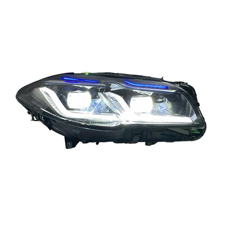 Dual Color LED Headlights Assembly for BMW 5 Series F10/F18