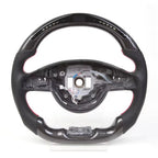 Carbon Fiber LED Steering Wheel for Mercedes-Benz W205 AMG C63, GLS, CLA & GLE 2016–2017 with Vibration (Non-Heated)