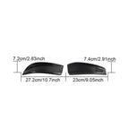 Carbon Fiber Front Bumper Canards Fins & Splitter Aprons for BMW G80 M3 G82 G83 M4 2021-2023