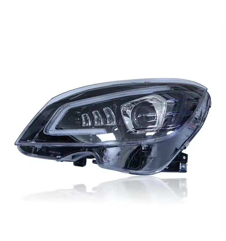 LED Headlights for Mercedes-Benz C-Class W204 2007–2011 Plug-and-Play Headlight Assembly