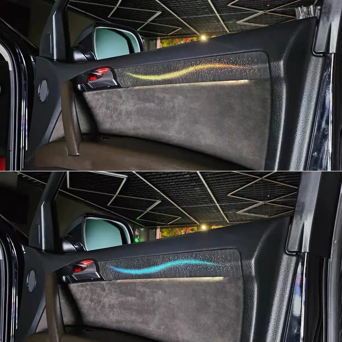 Audi Q7 Interior 64-Color Symphony LED Ambient Light Kit 2006 - 2015