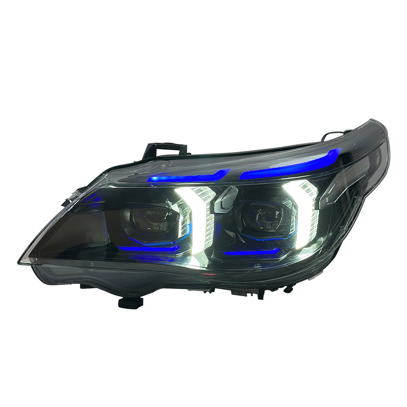 Snake Eyes LED Headlights Assembly for BMW 5 Series E60 (2003–2010)