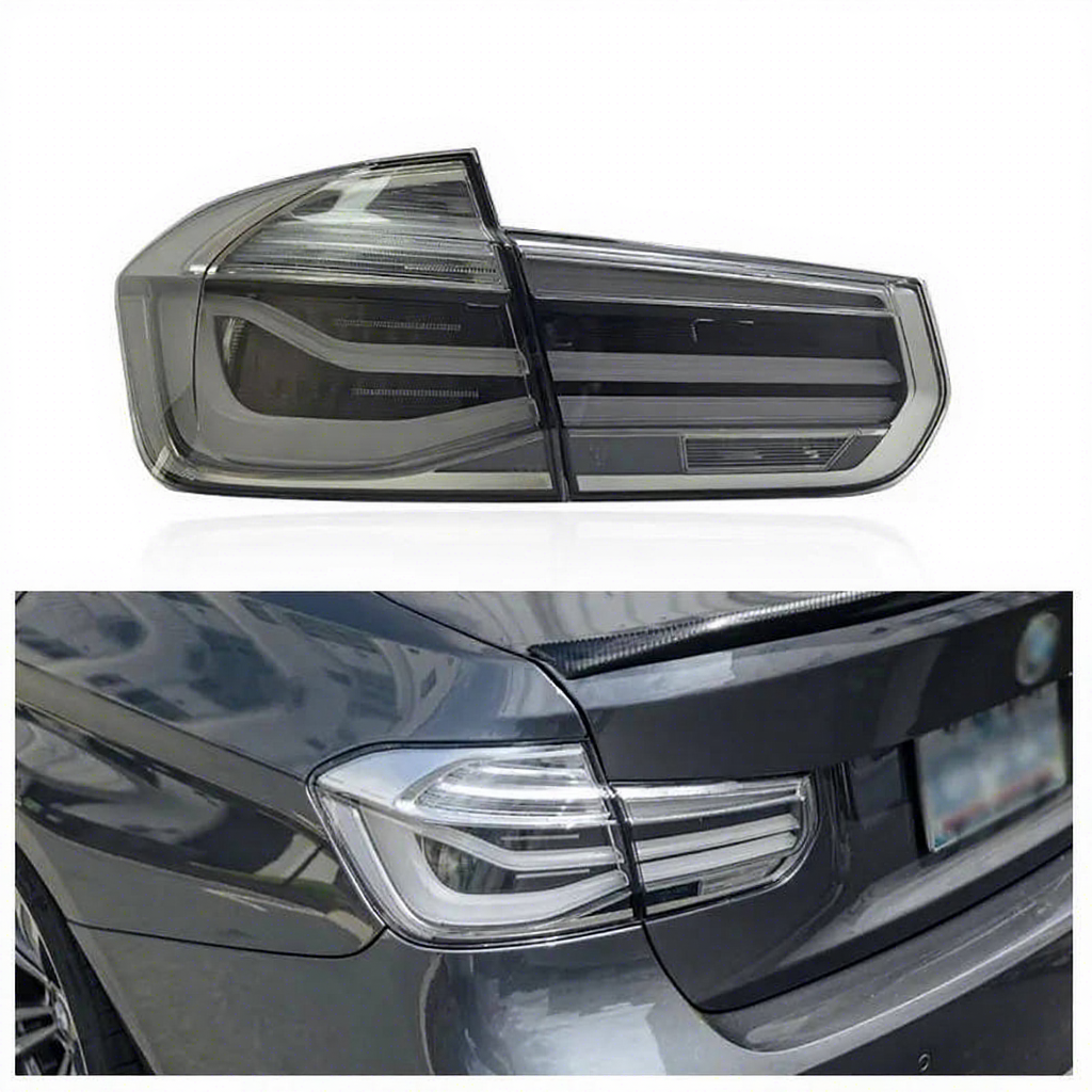 Clear LCI Style LED Tail Lights for BMW F30 3 Series & M3 2012-2017