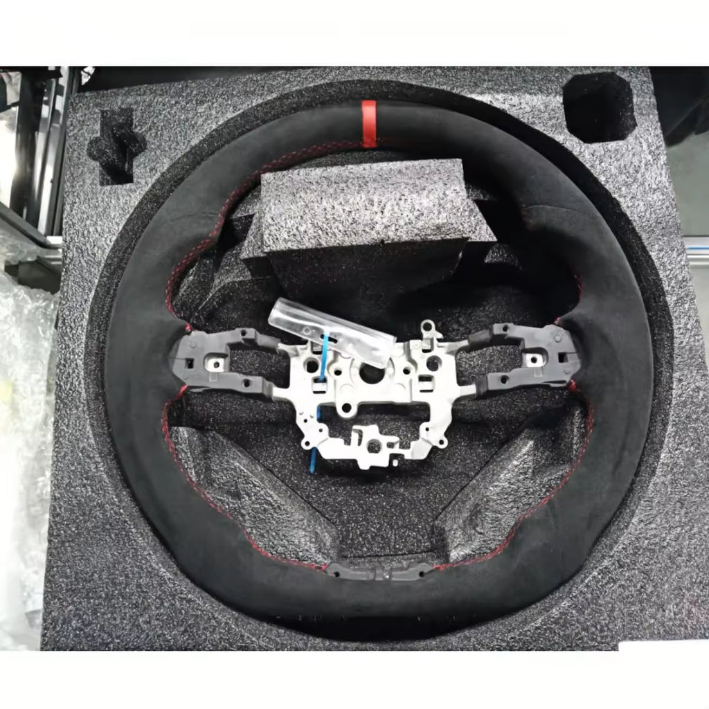 LED Carbon Fiber Steering Wheel for Honda Civic 11th Gen FL 2022-2025