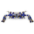 Titanium True F1 Valved Exhaust System for Audi R8 2008–15 Type 42 - Bull Boost Performance