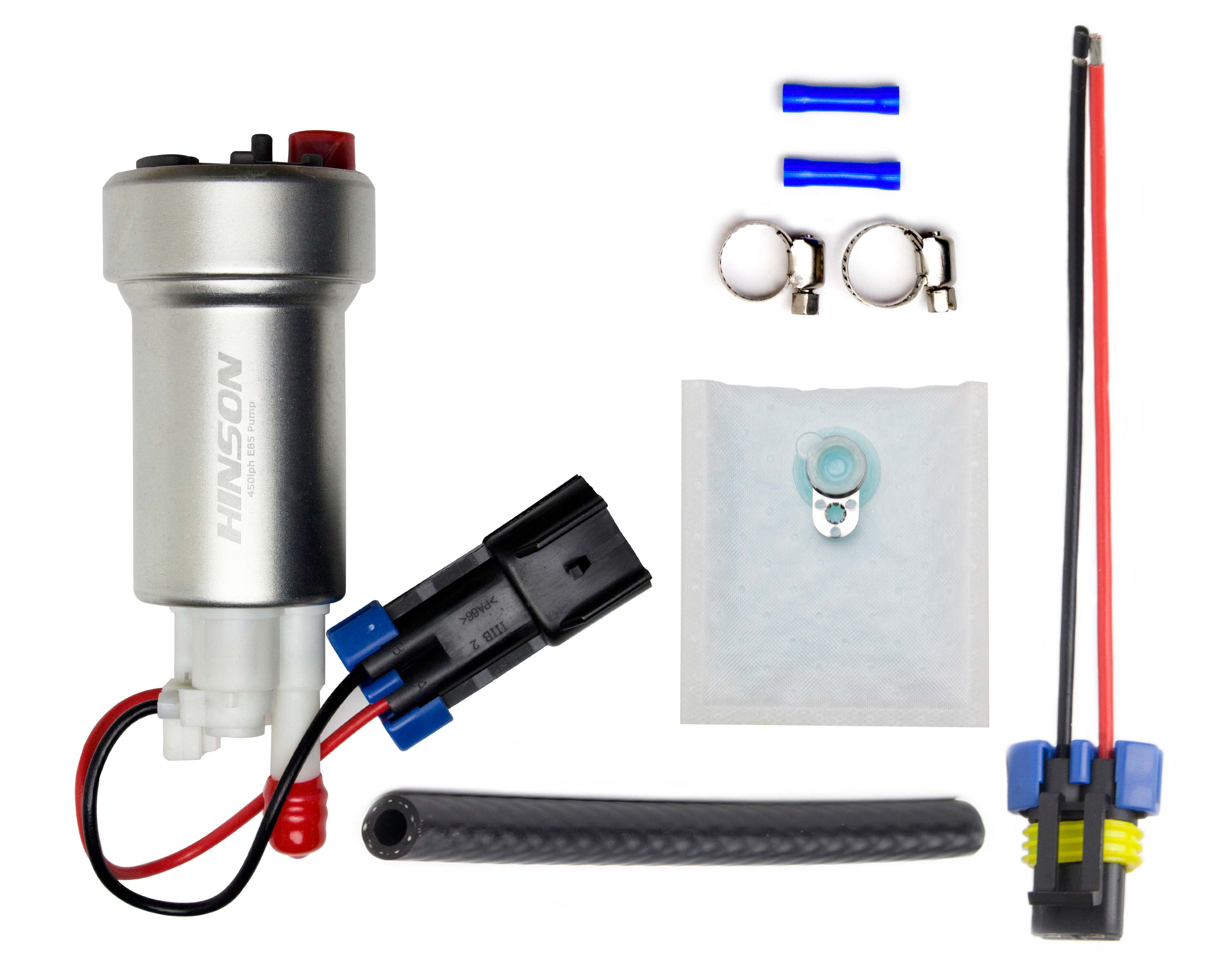 Hinson Motorsports 450lph In-Tank E85 Fuel Pump High Pressure Version with Installation Kit