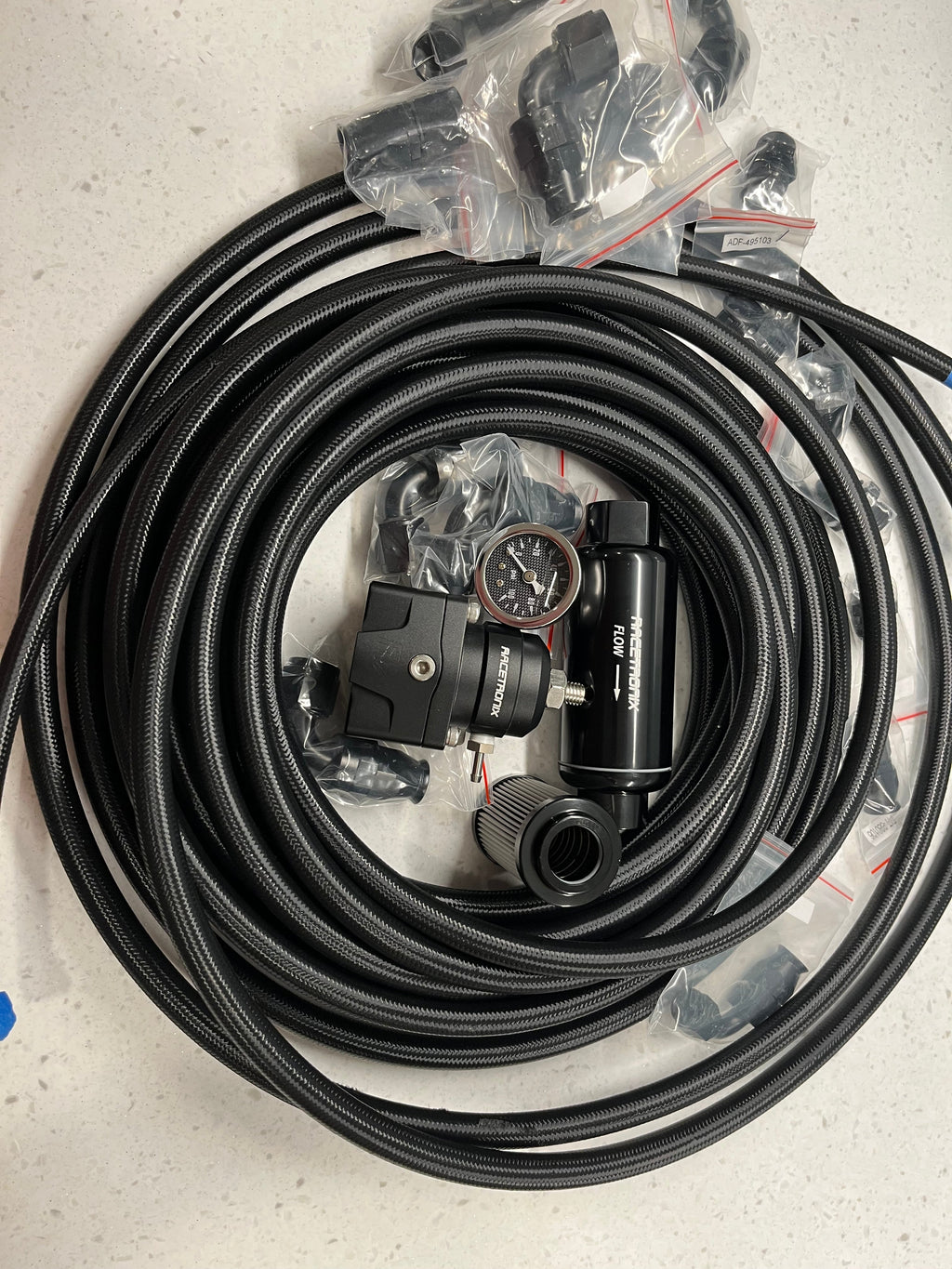 Hinson Motorsports Fuel Line Package for Twin Pump Assemblies