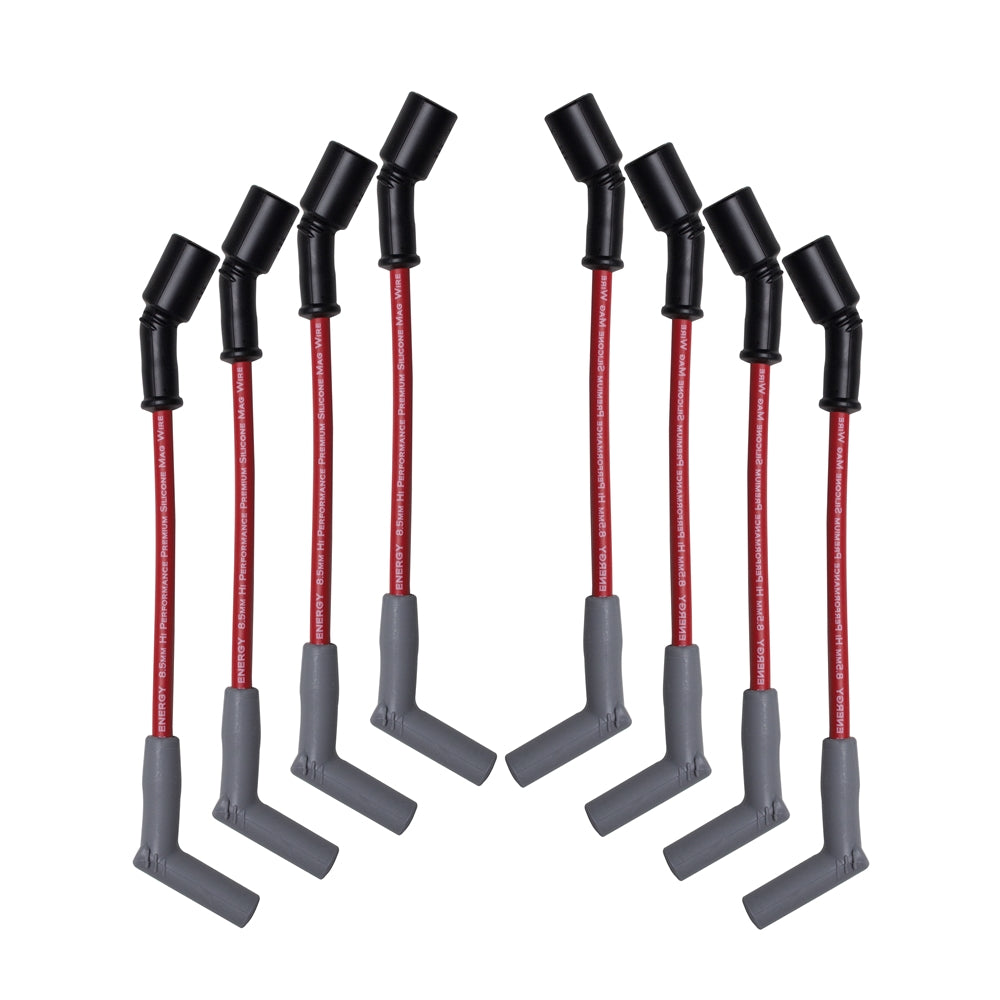 GM Gen V LT 10.5" Lead 45 Degree Plug Boot Red 500ohm