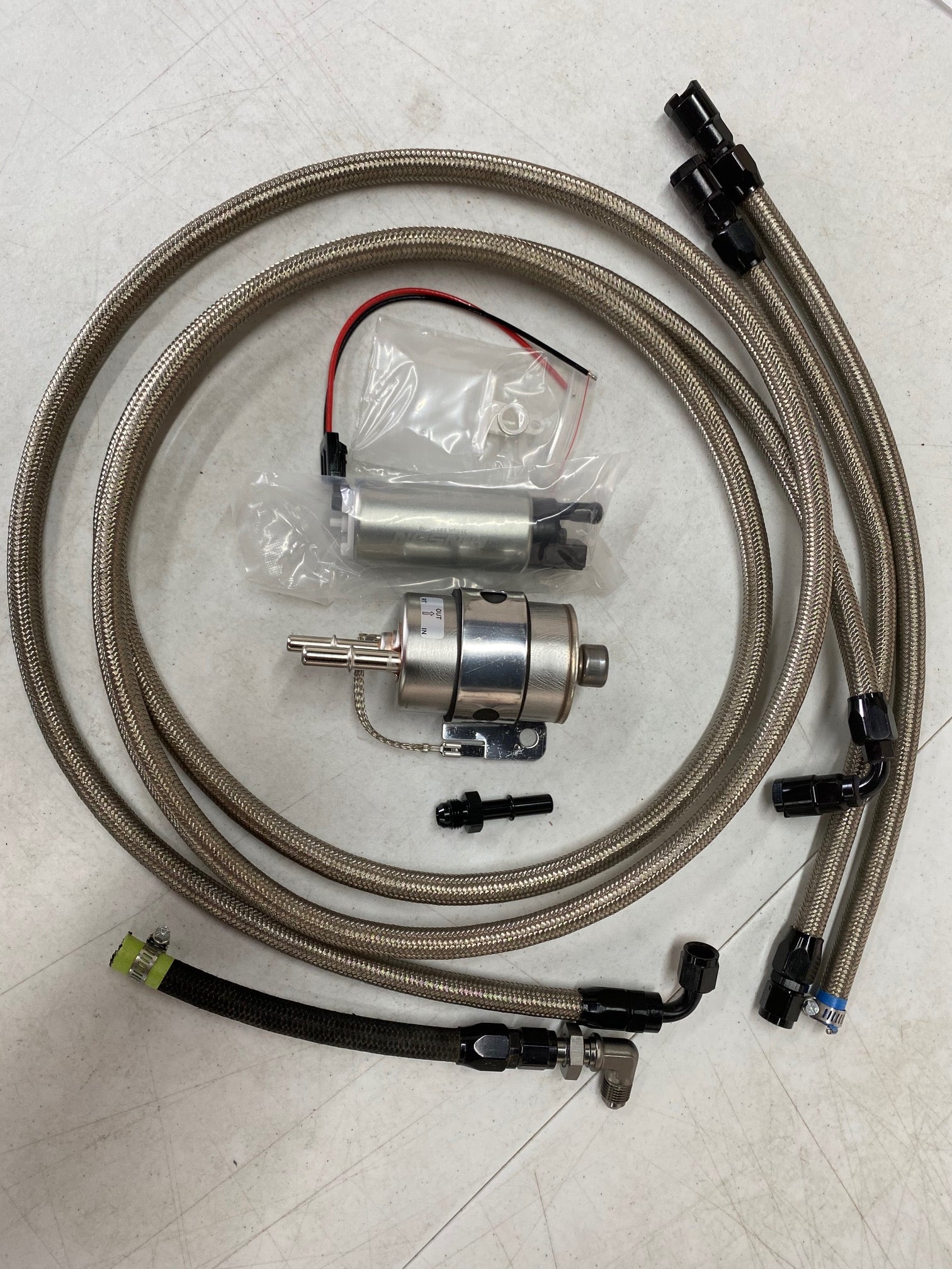 Hinson Motorsports LS V8 Swap FD RX7 Street Fuel System