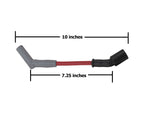 Hinson Motorsports LSx Car Performance Spark Plug Wire Set with 45* Boot LS1 LS2 LS3 LS6 LS7 LSA - 8004
