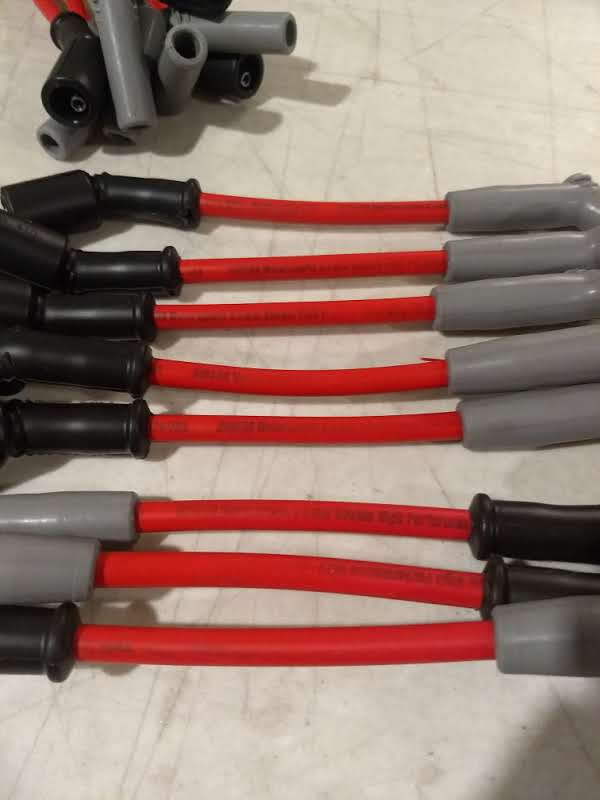 Hinson Motorsports LSx Car Performance Spark Plug Wire Set with 45* Boot LS1 LS2 LS3 LS6 LS7 LSA Missprint