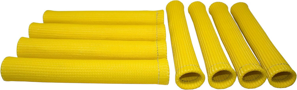 Hinson Motorsports LSx Performance Spark Plug Wire & Heat Boot Combo (Red 45 Wires & Yellow Boots)