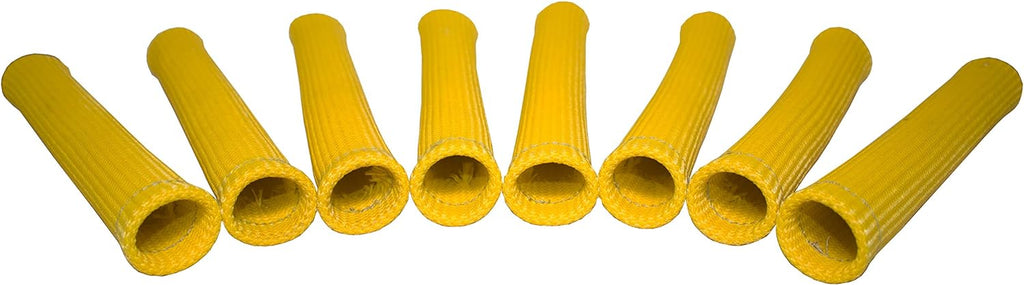 Hinson Motorsports LSx Performance Spark Plug Wire & Heat Boot Combo (Red Wires & Yellow Boots)