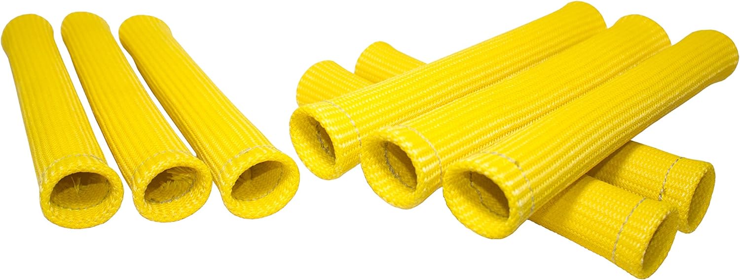 Hinson Motorsports LSx Spark Plug Heat Boots Heat Protection Yellow V8 LS1 LS2 LS3 LS6 LS7 LSX
