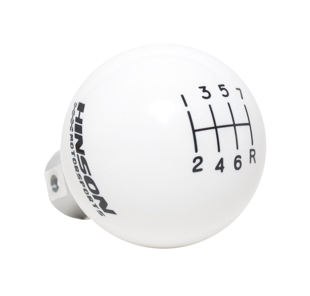 Hinson Motorsports Shift Ball C7 White - 7065