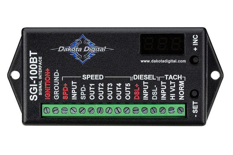 Hinson Motorsports Universal Speedometer and Tachometer Interface SGI-100BT