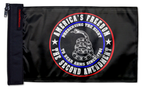 2nd Amendment 12"x18" Forever Wave Flag for Jeep Wrangler JLU 4-Door 2018-Present