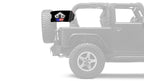 911 Remember 12"x18" Forever Wave Flag for Jeep Wrangler JLU 4-Door 2018-Present