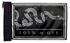 Franklin Join or Die 12"x18" Forever Wave Flag for Jeep Wrangler LJ 2003-2006