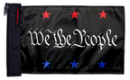 We The People 12"x18" Forever Wave Flag for Jeep Wrangler YJ 1986-1995