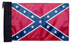 Confederate 12"x18" Forever Wave Flag for Jeep Wrangler YJ 1986-1995