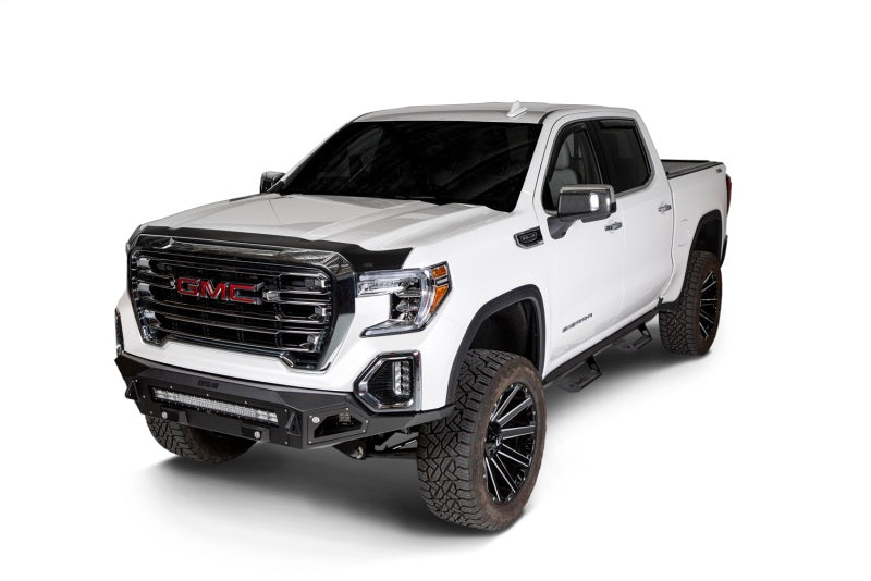 Husky Liners 15-19 GMC Sierra 2500/3500HD (Excl Induction Sys Hood) Aeroskin Low Profile - Matte Blk