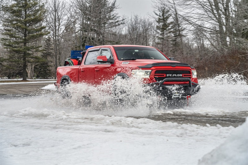 Husky Liners 19-25 RAM 1500 Excl. Rebel/TRX Models Aeroskin II Low Profile - Tex. Black