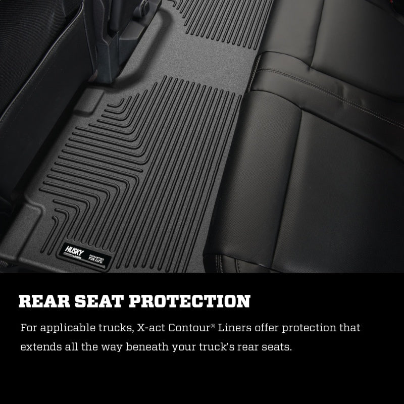 Husky Liners 20-24 Hyundai Palisade X-Act 2nd Seat Floor Liner - Blk