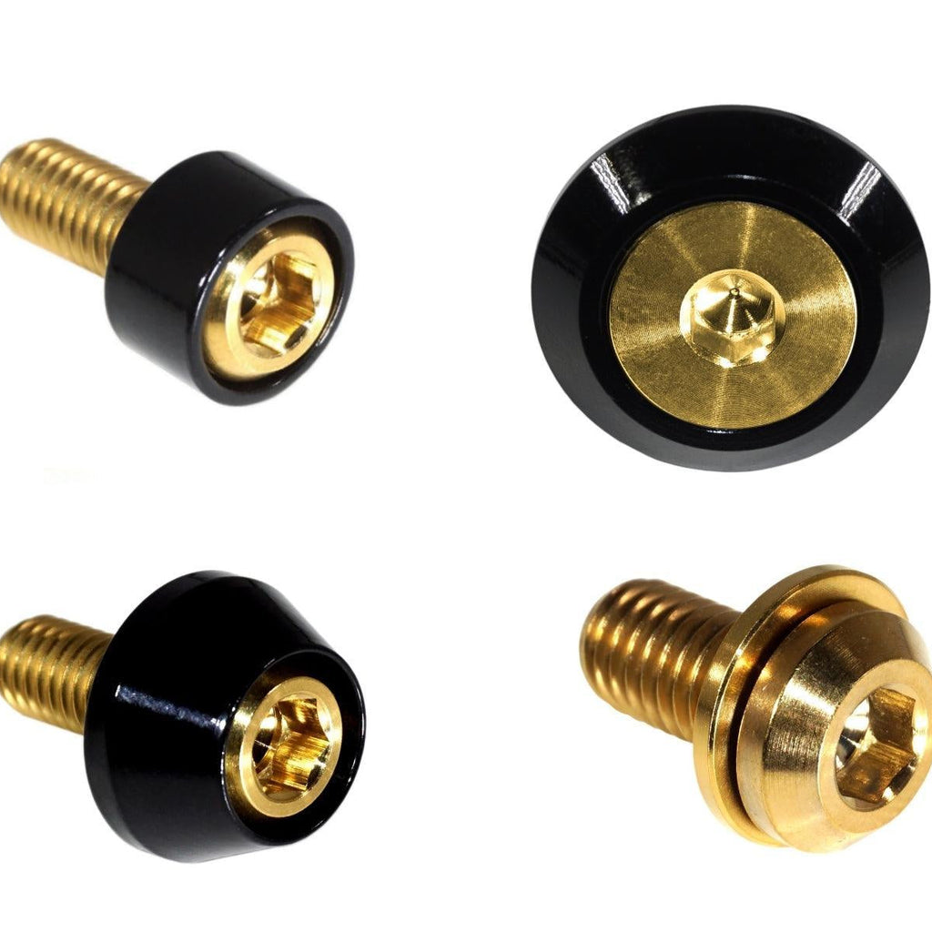ZSPEC Hood Latch & Hinges Fasteners for '22+ Nissan Frontier D41, Titanium & Billet