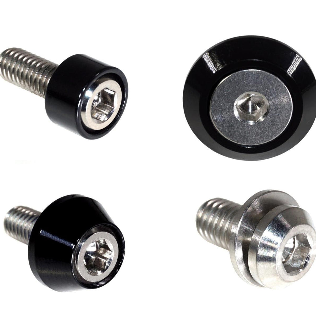 ZSPEC Hood Latch & Hinges Fasteners for '22+ Nissan Frontier D41, Titanium & Billet