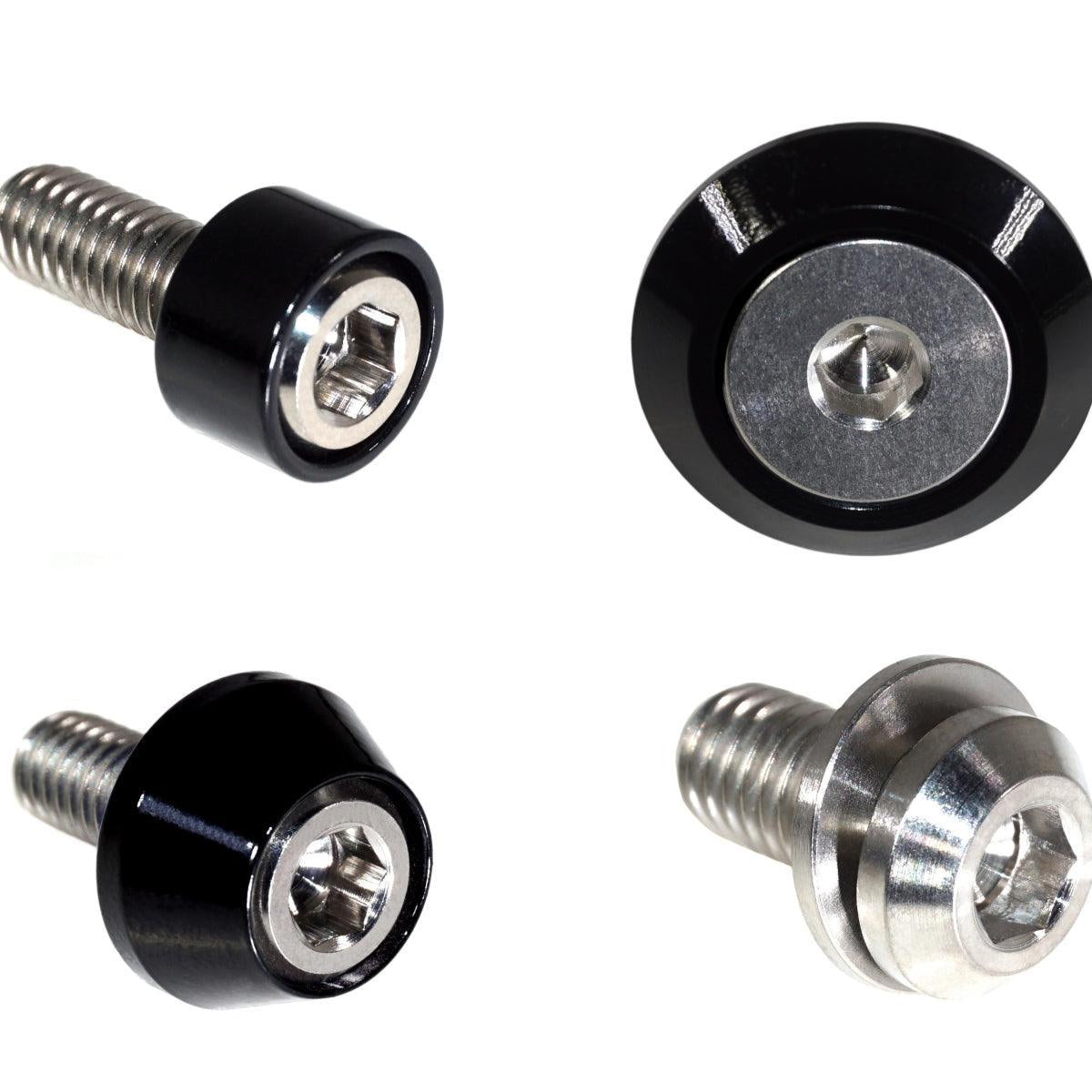 ZSPEC Hood Latch & Hinges Fasteners for '22+ Nissan Frontier D41, Titanium & Billet