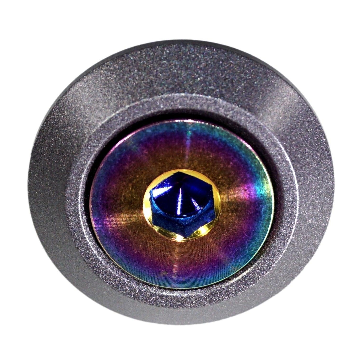 ZSPEC Low-Profile Body Kit Fastener, M5x20mm Titanium & Billet w/RIVET NUT, Sold per Each