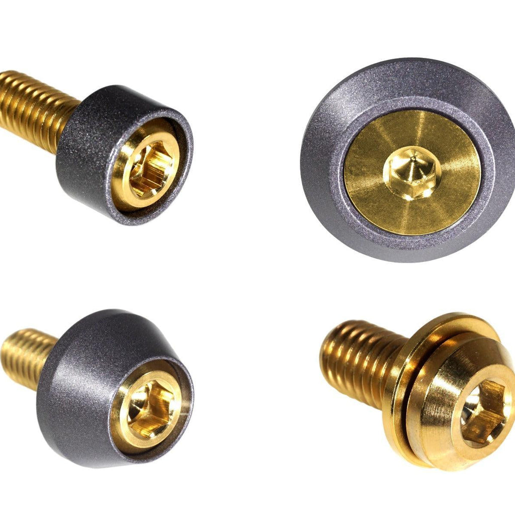 ZSPEC "Stage 2" Dress Up Bolts® Fastener Kit for '05-21 Nissan Frontier D40, Titanium & Billet