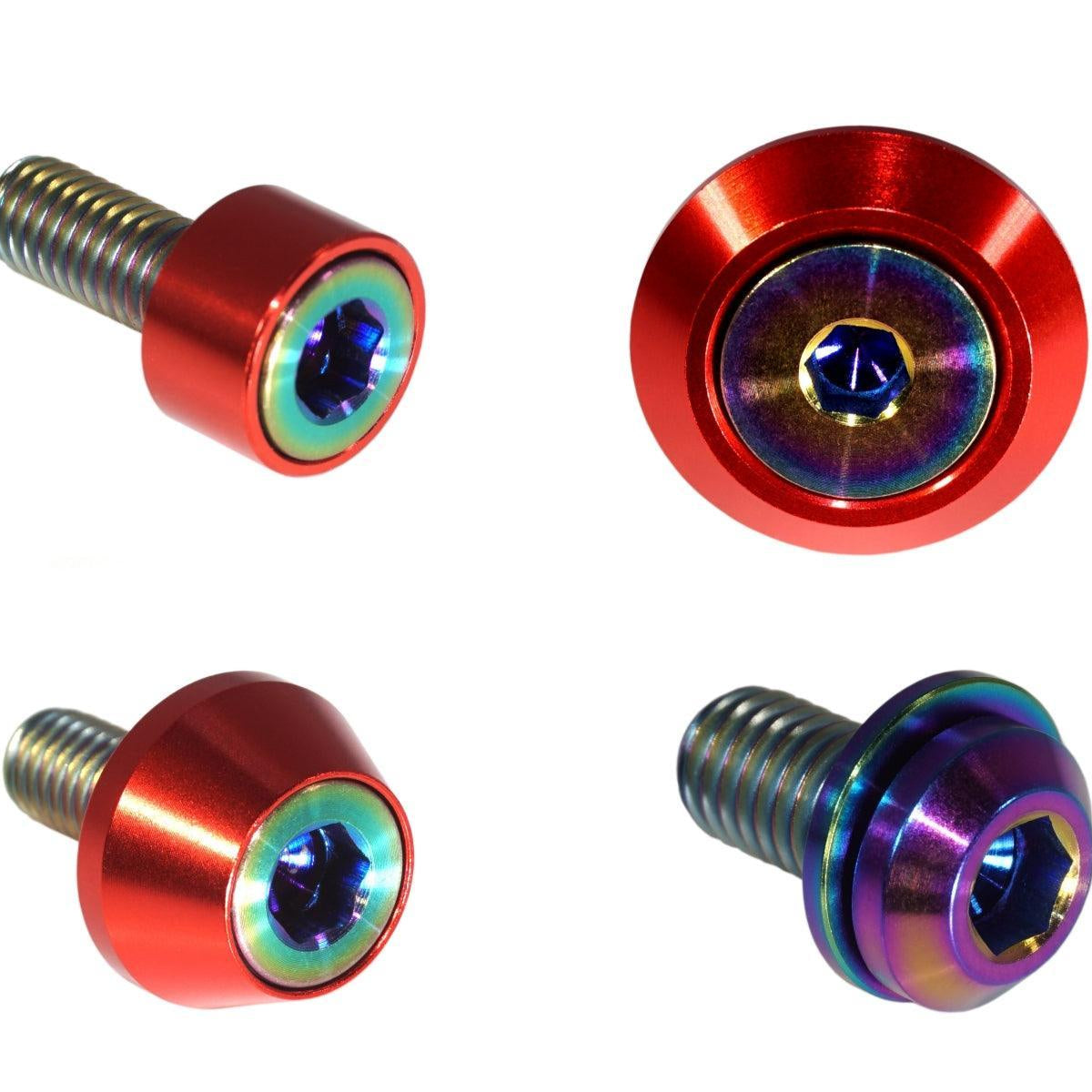 ZSPEC "Stage 2" Dress Up Bolts® Kit for Nissan 300zx Z32, Titanium & Billet