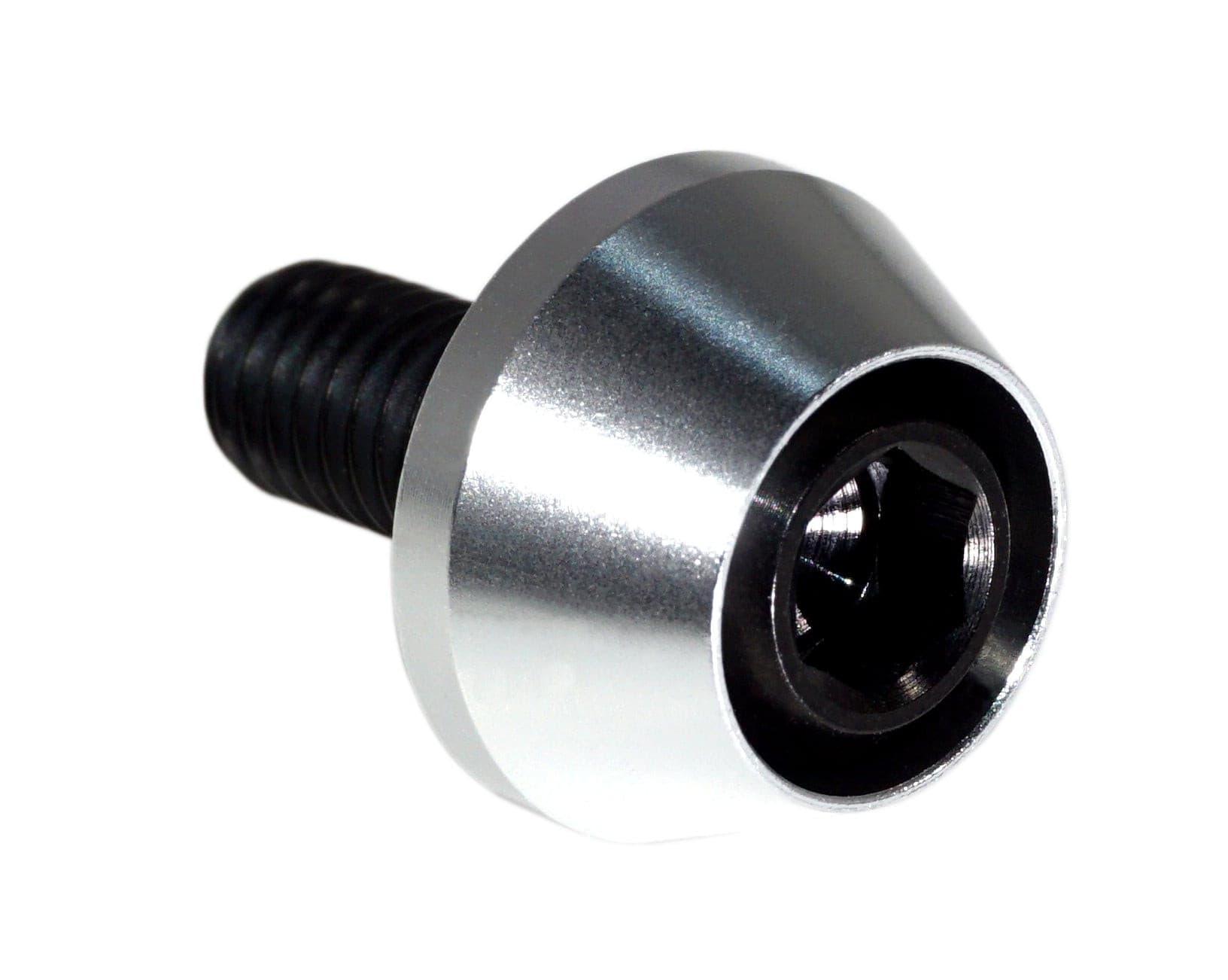 ZSPEC License Plate Bolts, SHSC M6x20 w/Washers, Grade-5 Titanium, 8-Pack