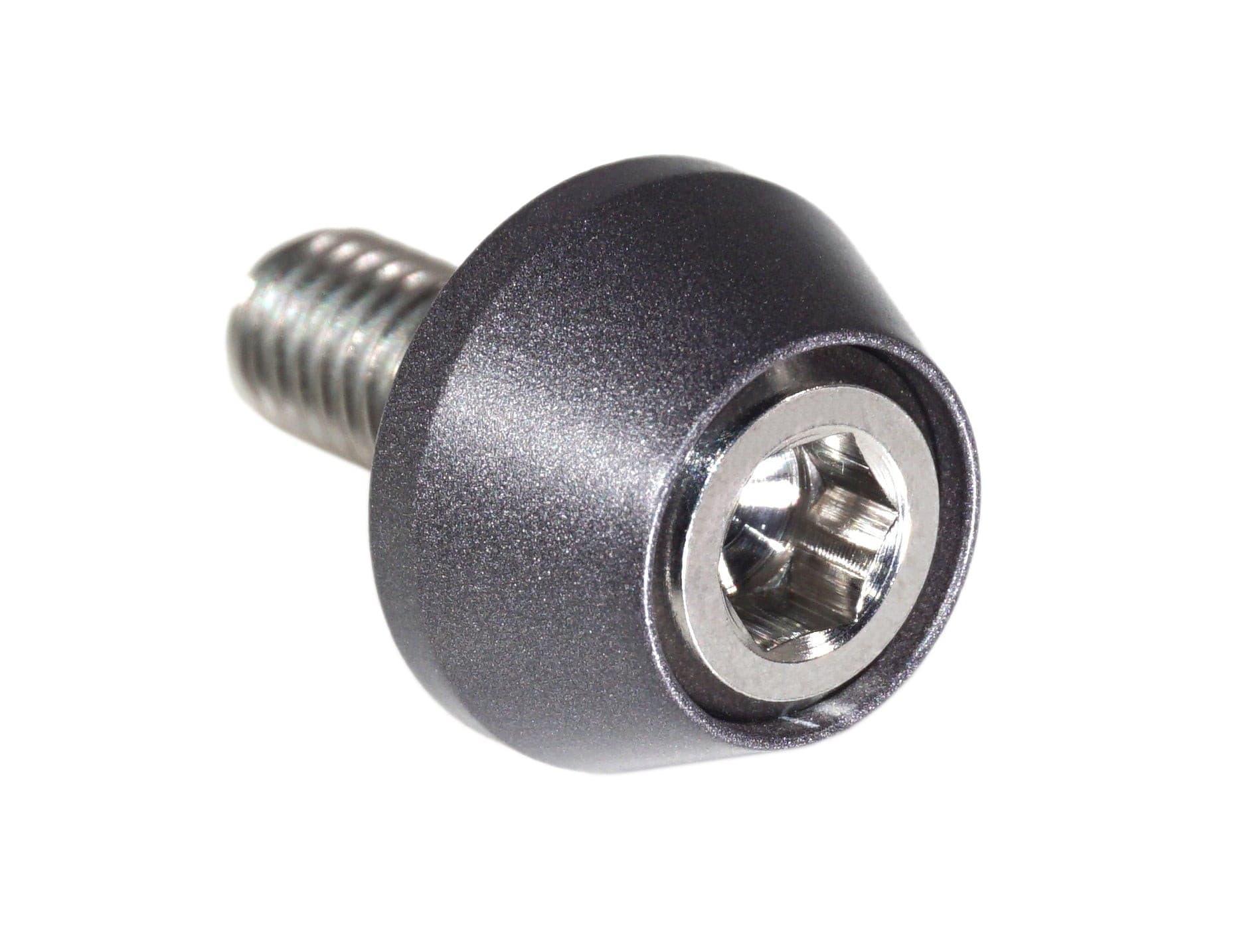 ZSPEC License Plate Bolts, SHSC M6x20 w/Washers, Grade-5 Titanium, 8-Pack
