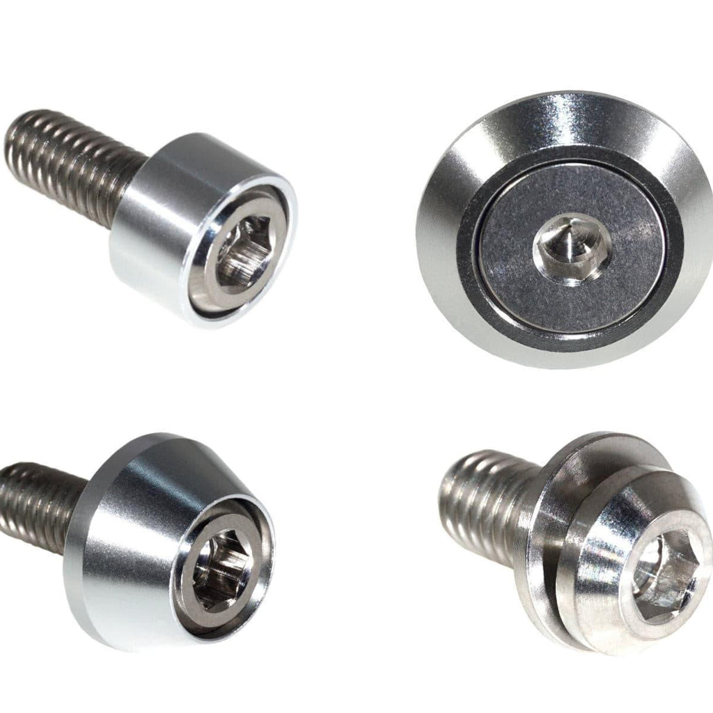 ZSPEC Hood Latch & Hinges Fasteners for '22+ Nissan Frontier D41, Titanium & Billet