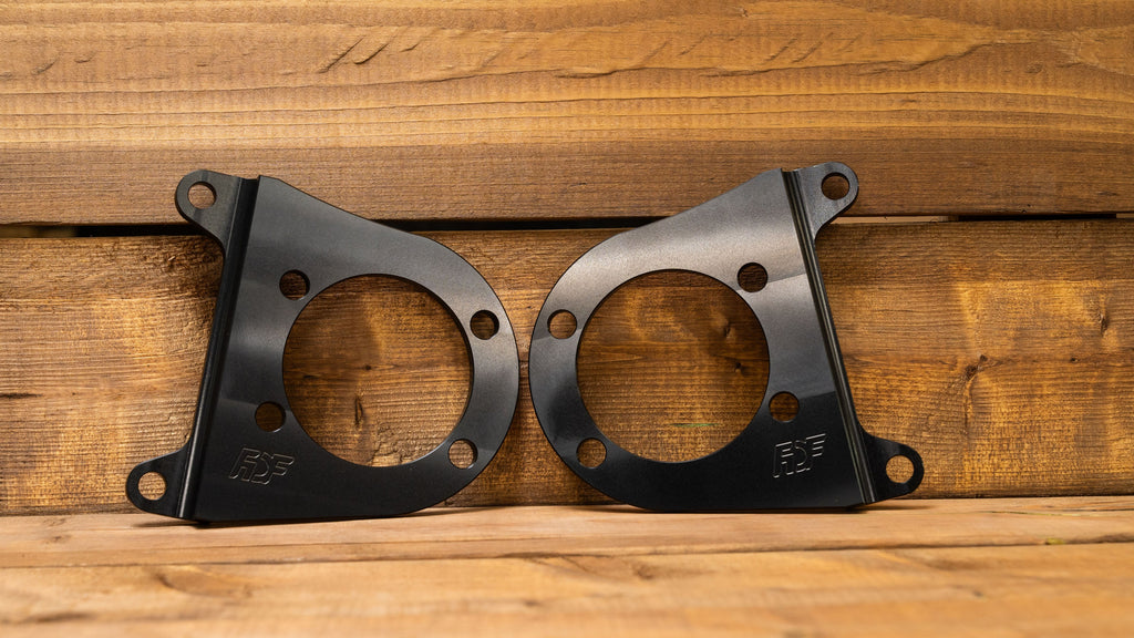 FDF RaceShop Hyundai Genesis Aluminum Dual Caliper Brackets