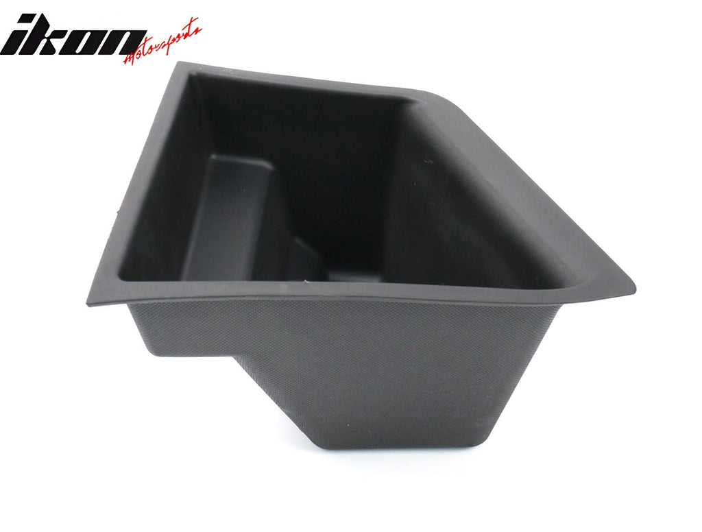 2020-2023 Tesla Model 3 Black Rear Left Side Storage Box TPE ABS 2PCS