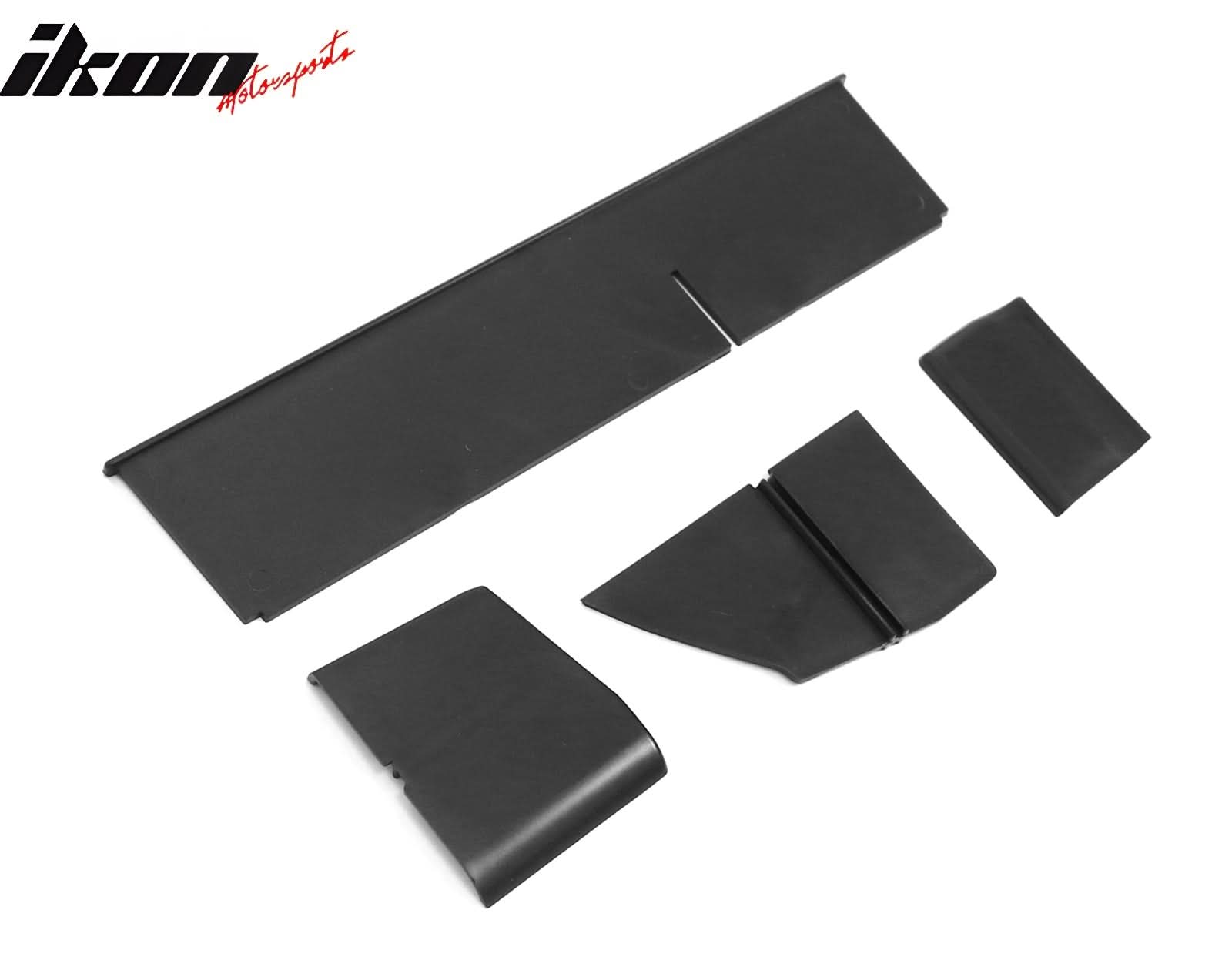 2022-2024 Tesla Model Y Black Glove Compartment Storage Organizer PP