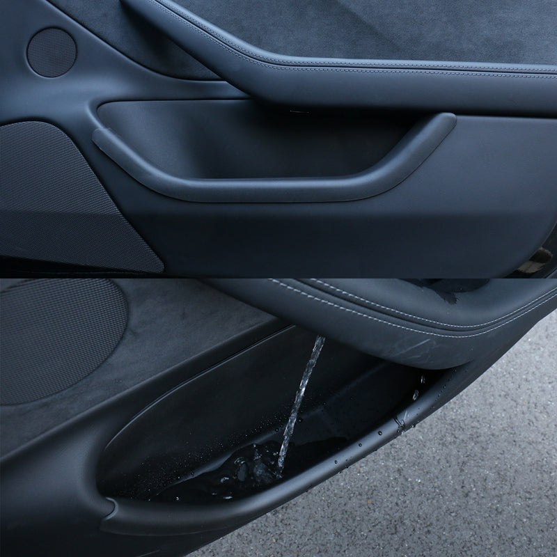 2024-2025 Tesla Model 3 Highland Front Rear Door Side Storage Box TPE