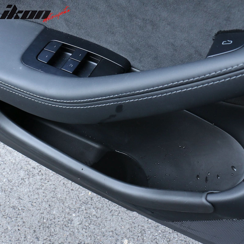 2024-2025 Tesla Model 3 Highland Front Rear Door Side Storage Box TPE